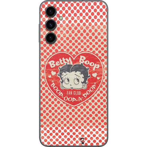 Betty Boop Red Heart Galaxy A14 5G Skin